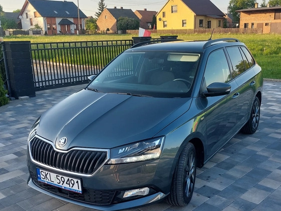 Skoda Fabia cena 49500 przebieg: 28000, rok produkcji 2019 z Krzepice małe 92